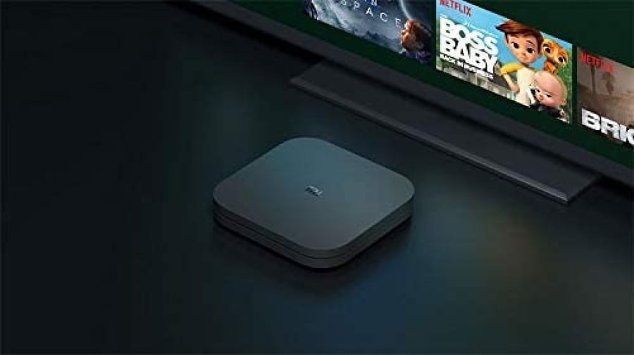 Xiao MI Box 4k Latest Upgraded ver Smart TV Box, Intelligent 4K Ultra HD Media Player, Works with HD, FHD, 4K HDR TVs, powered by Android 9.0, Global Version