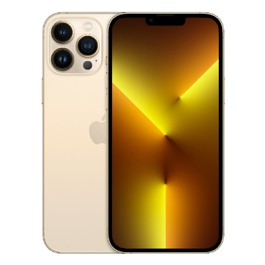 جوال ابل ايفون 13 برو ماكس - Apple iPhone 13 Pro Max - 256GB ذهبي شريحتين