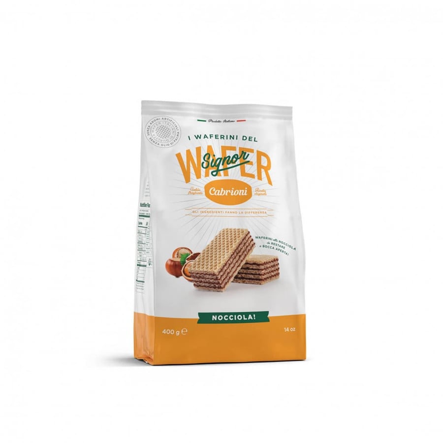 Italian hazelnut wafer 400g Caprioni