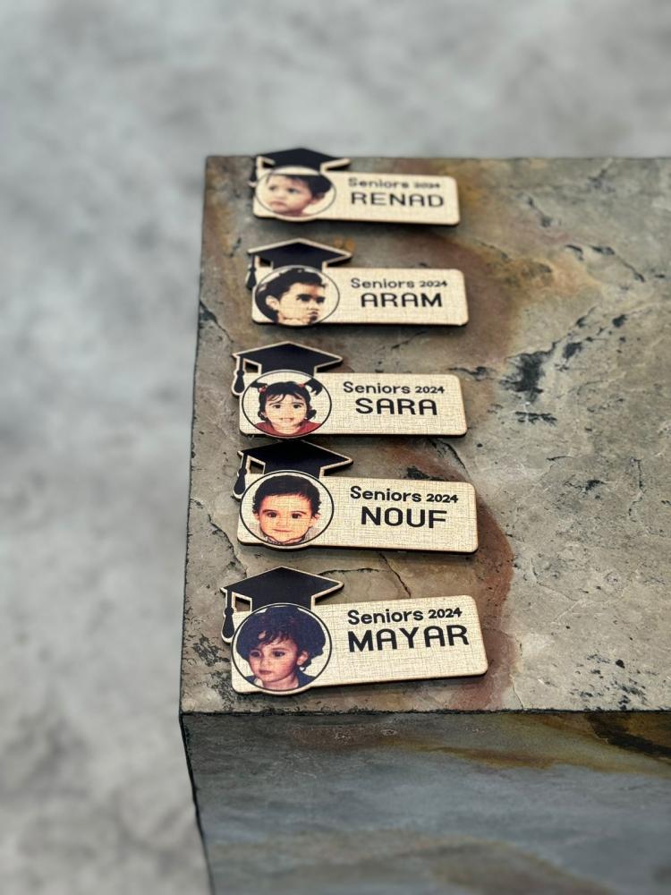 بروش خشبي 10cm