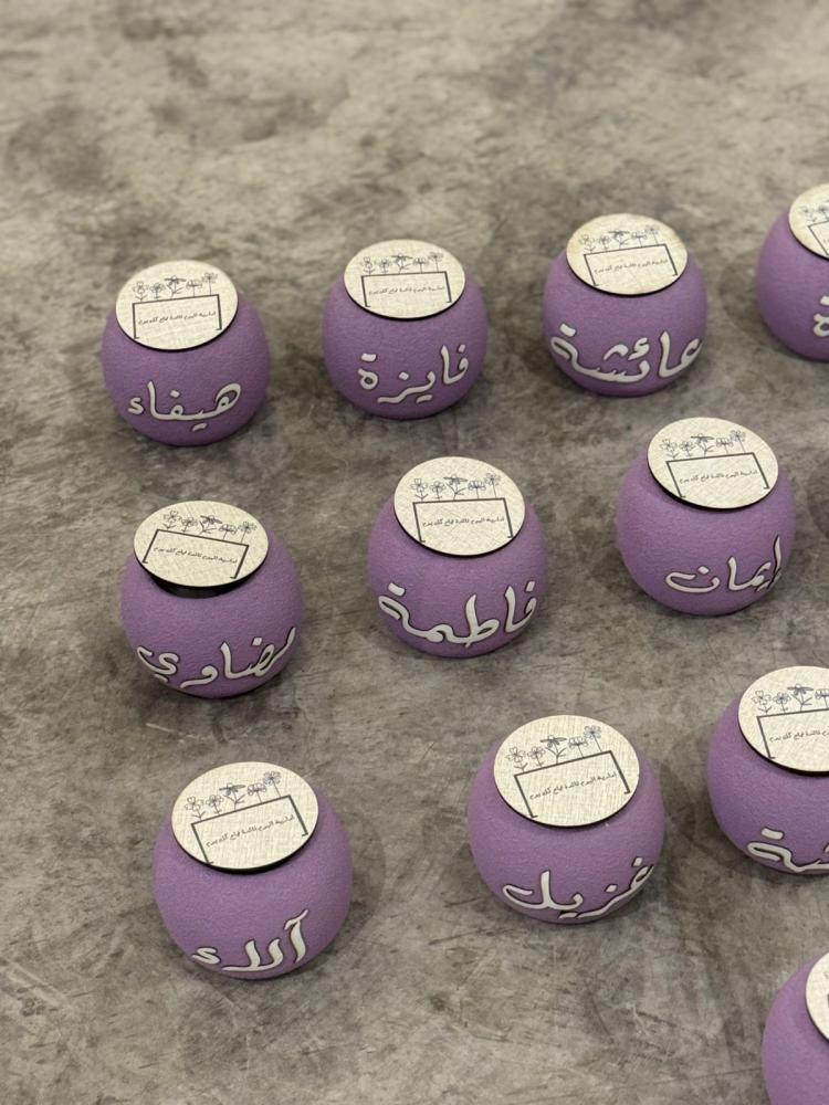 شمعة الكترونية مع غطاء خشب