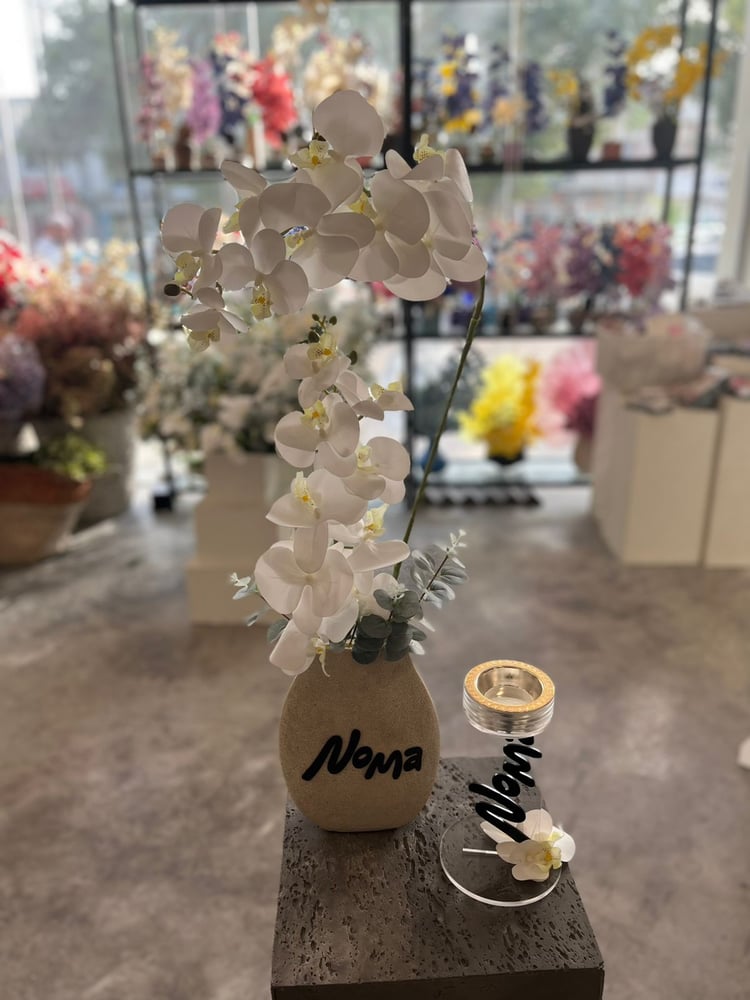 فازه  الاوركيد ومبخره الاكريلك