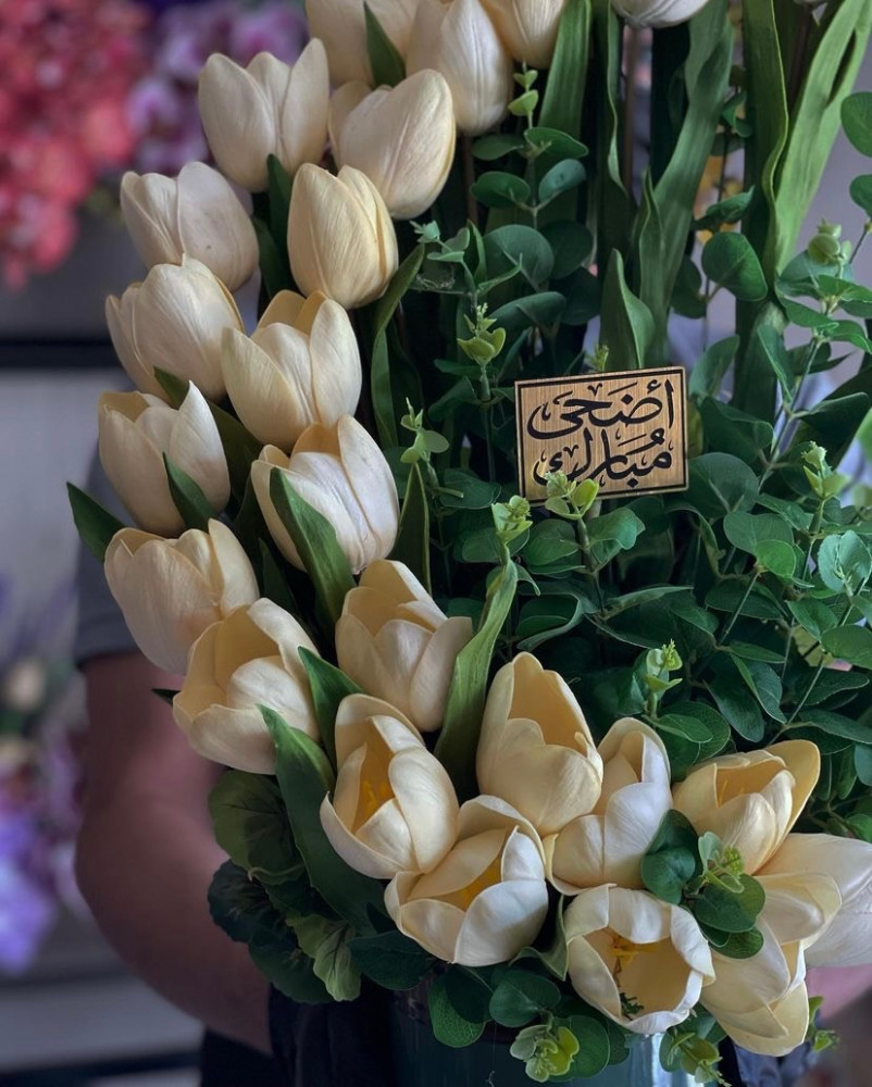 فازه ورد صناعي