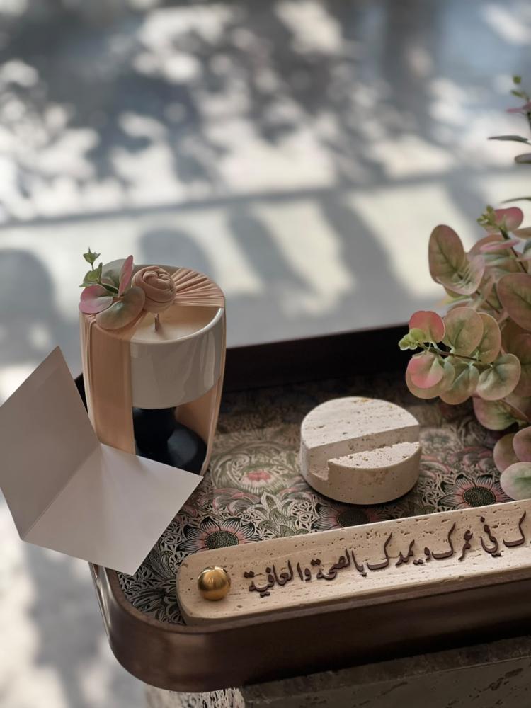 بكج صينية شامل استاند الجوال ومبخرة وفواحه