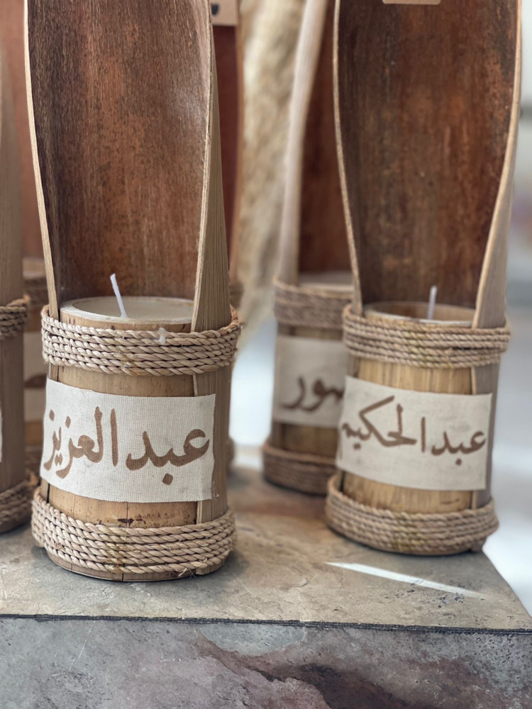 شمعة البامبو