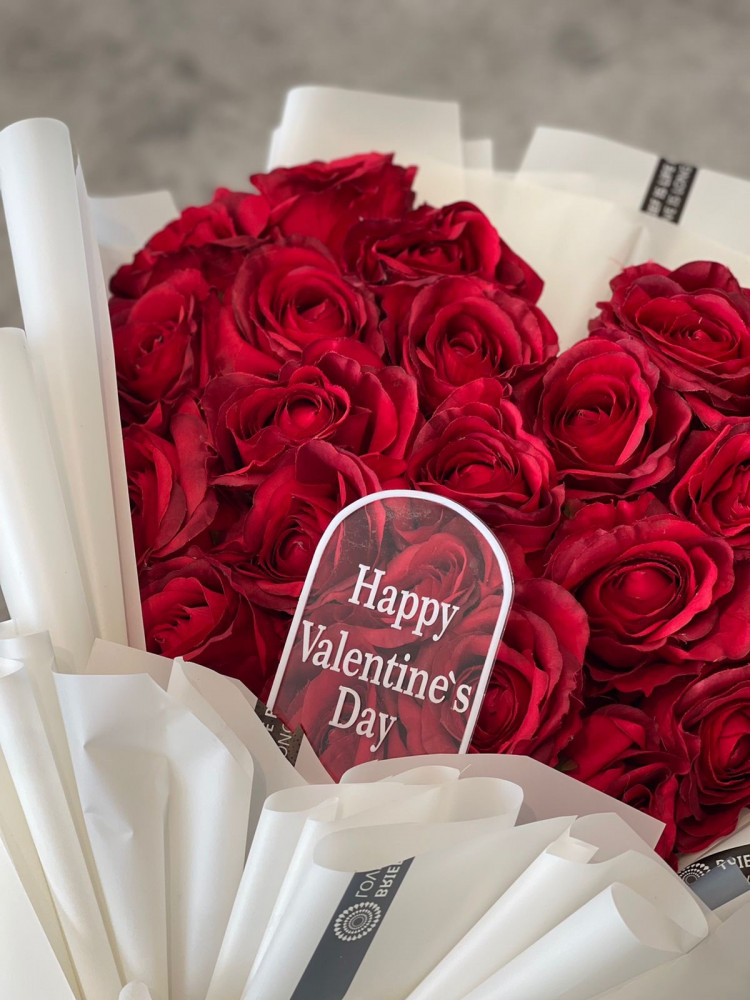 باقة ورد صناعي
