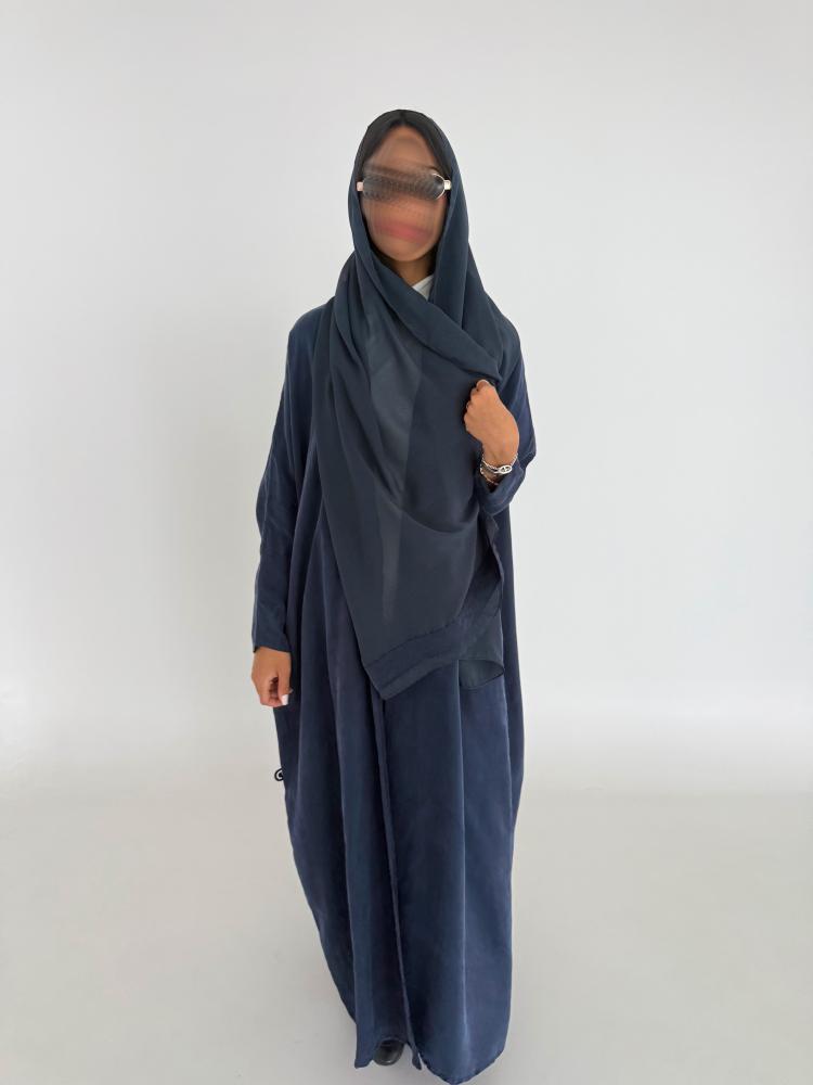 Silk abaya washed Japanese