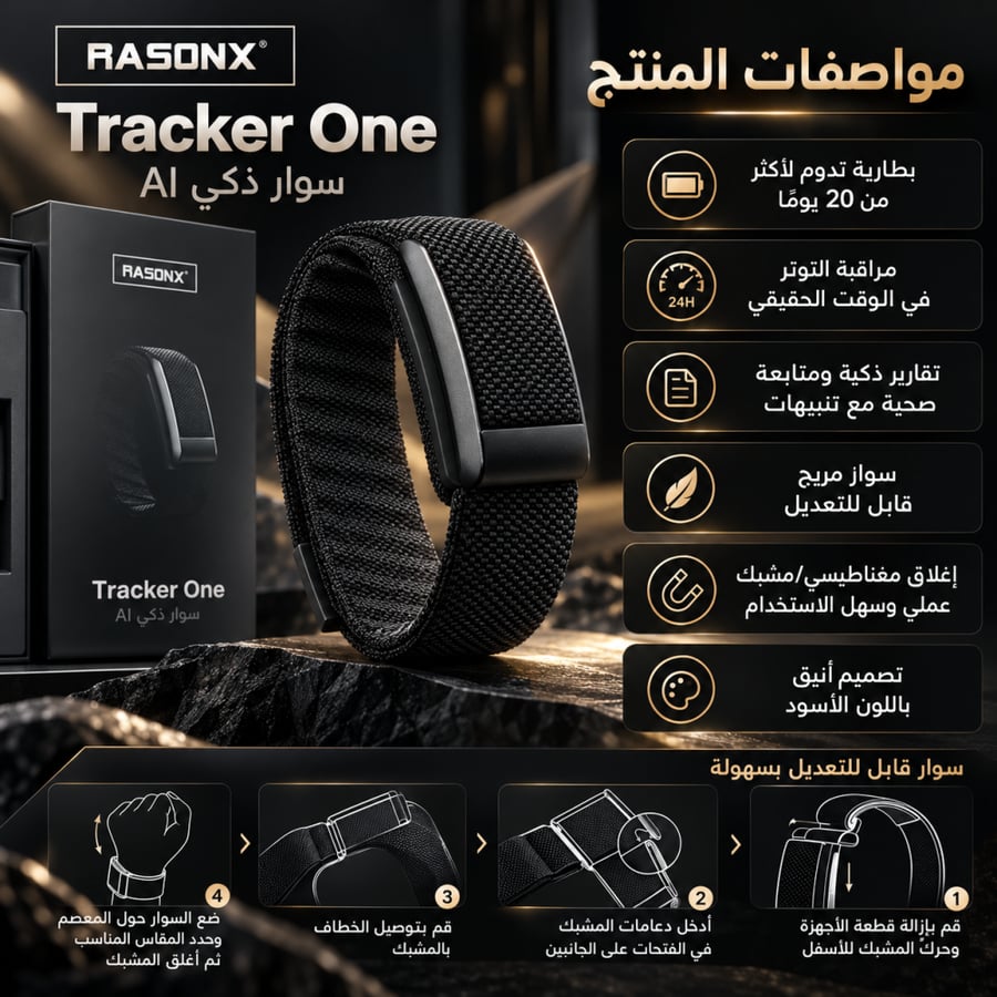 سوار رياضي الذكي من RASONX للرياضيين