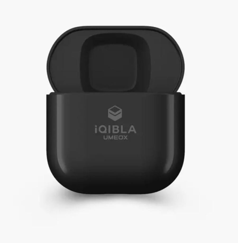 خاتم التسبيح الذكي اي قبلة مع قطع متعدد المقاسات وبوكس شحن -iQIBLA