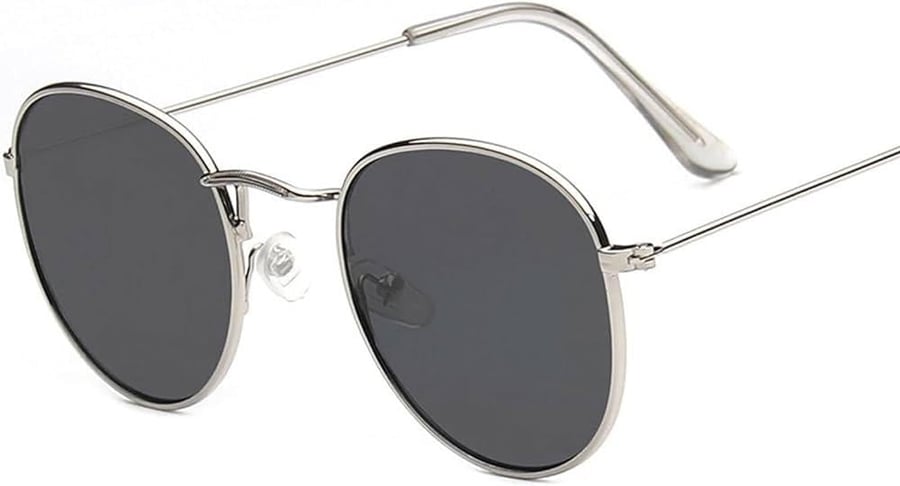 Ray-Ban silver and black sunglasses