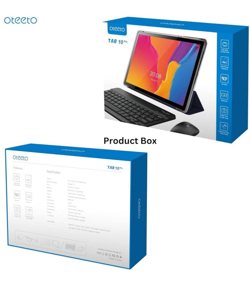 Oteeto TAB 10 Pro Tablet – an integrated smart experience