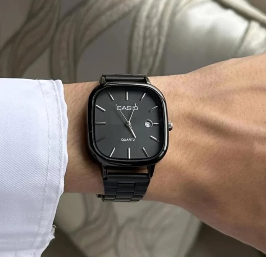 ساعة كاسيو casio LTP اسود