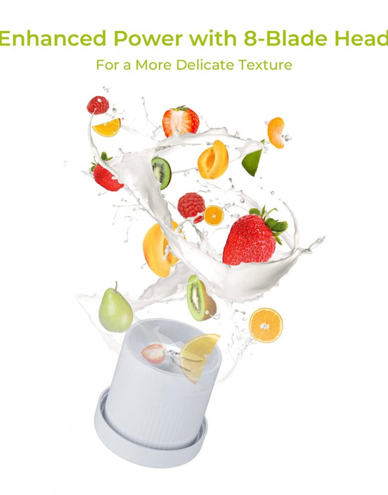 Portable 2in1 personal blender