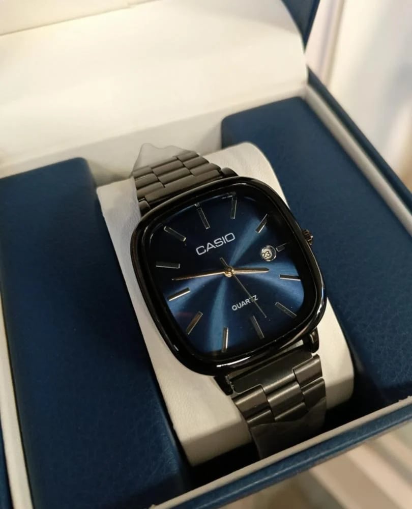 ساعة كاسيو casio LTP كحلي