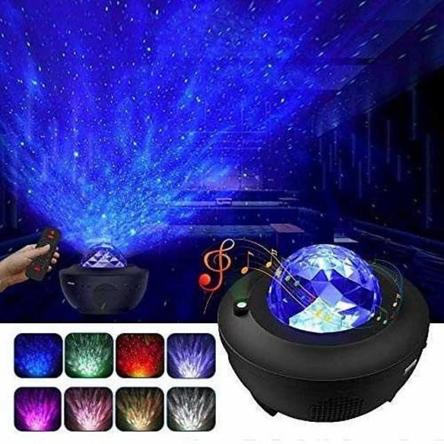 Space lighting with speaker headset
