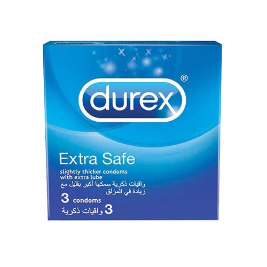 ديوريكس واقي ذكري 3 حبه اكسترا سيف