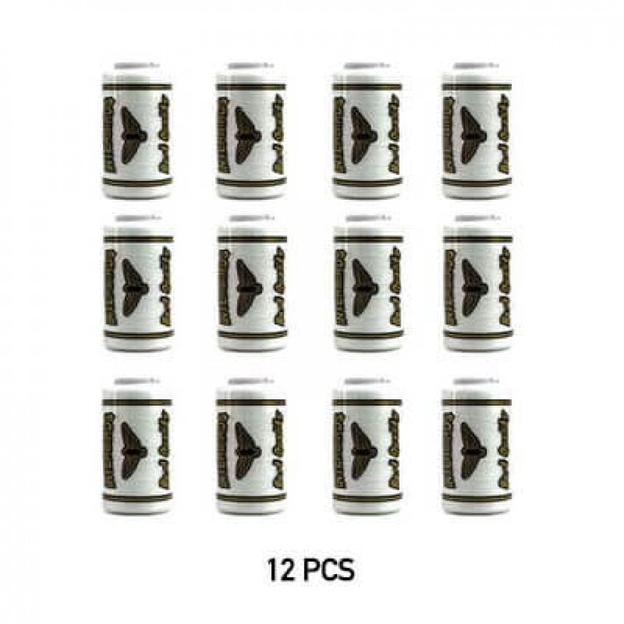 White Threads 12 pcs   الخيوط أبيض 12 قطعة