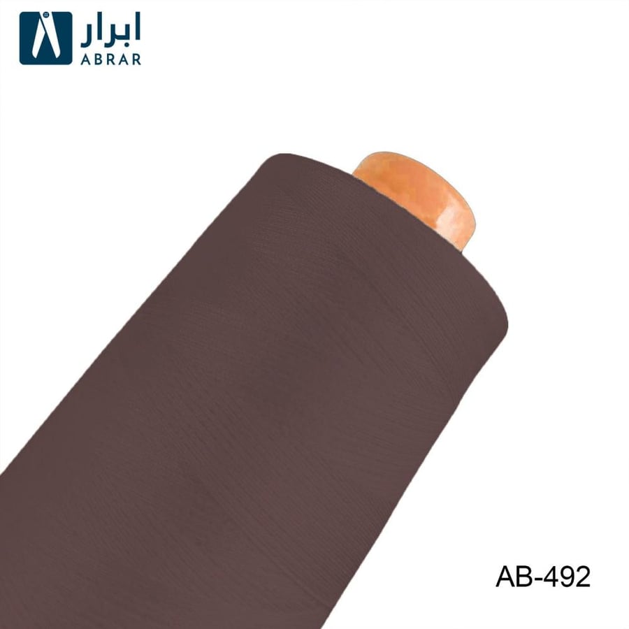 خيوط حياكة ١٠٠٪  بوليستر  الهندي ابرار 3 آلاف ياردة صافي -492