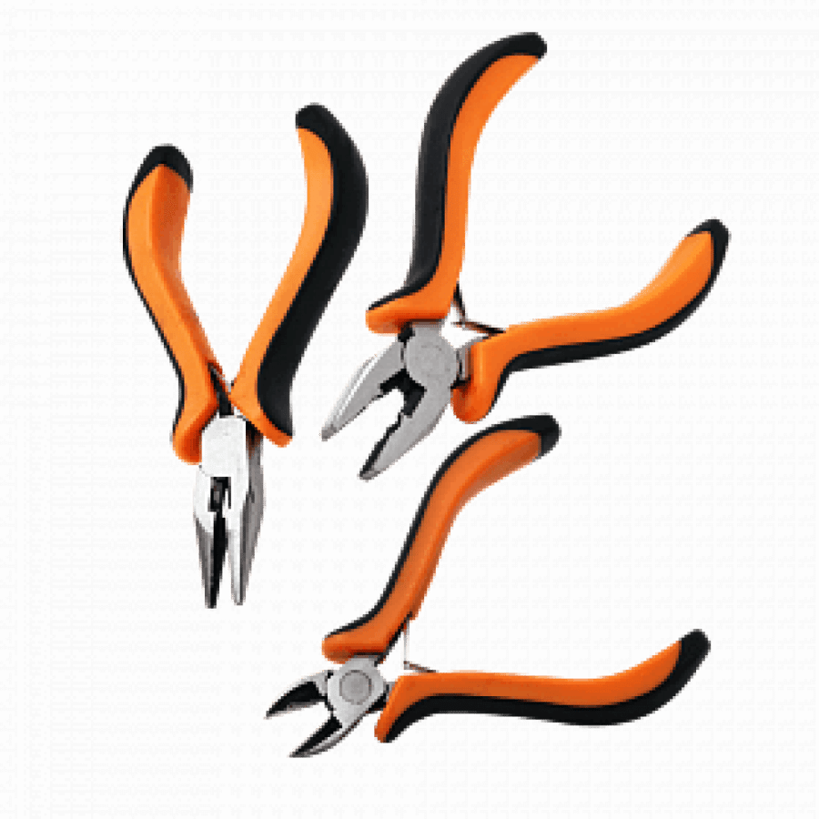 Mini Pliers set of 3pcs   مجموعة زردية صغيرة 3 قطع