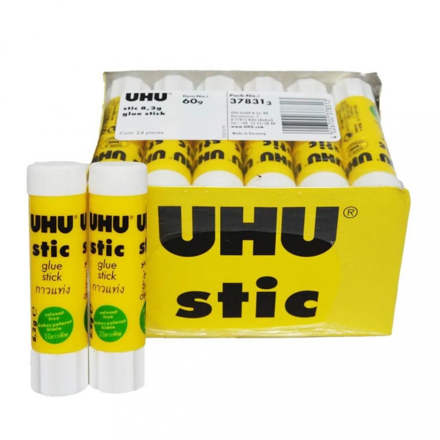 UHU glue stick 21 gm Dozen غراء يوهو 21 جم علبة