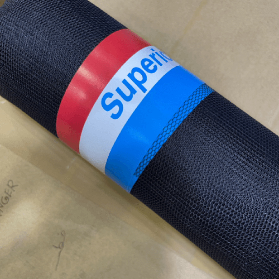 Poleyster Mesh Black Roll   قماش جيبون أسود لفة