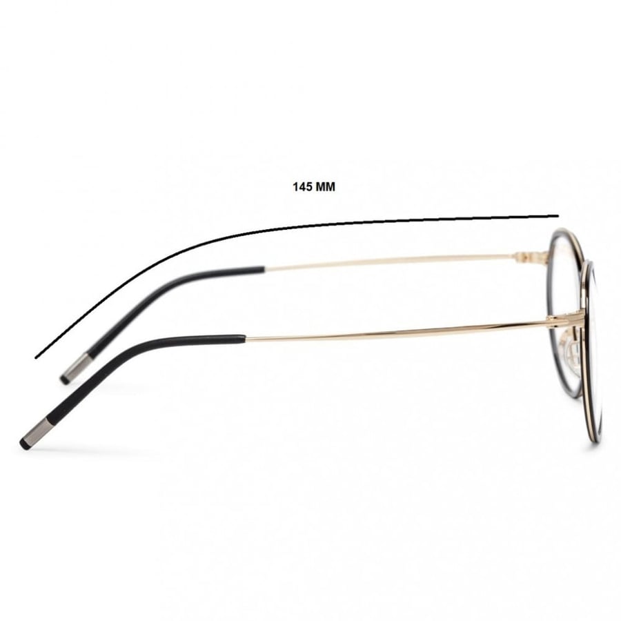 نظاره طبيه مناسبه للجنسين  مصنوعة من المعدن رقم الموديل: R5121C1