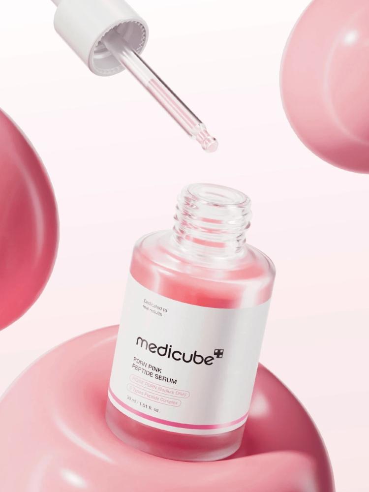 Medicube سيروم الببتيدات الوردي بتقنية الكولاجين - 30 مل