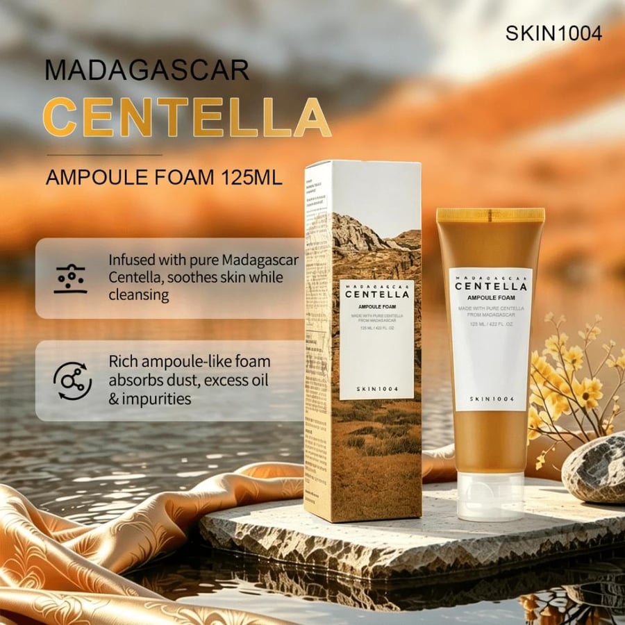 SKIN1004 رغوة أمبول سنتيلا ماداغاسكار - 125 مل