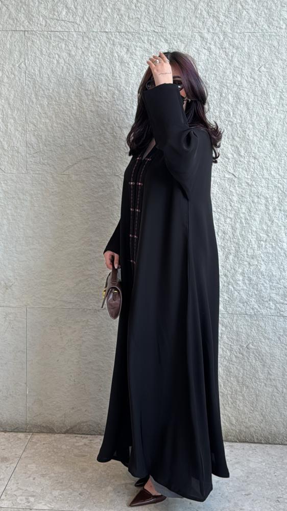 عباية شادر عنابي