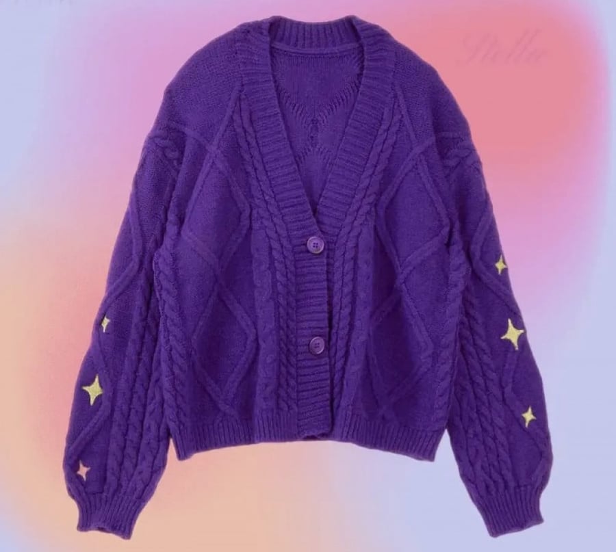 sweater - talyor swaift سويتر - تايلور سويفت بنفسجي