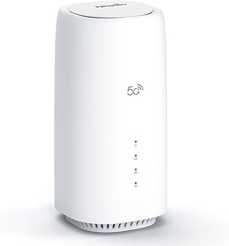 راوتر ان راديو 5G NR SA NSA WiFi 6 CPE مع فتحة شريحة اتصال، كوالكوم IPQ5018، SDX62، واي فاي 6 وجيجابت ايثرنت، 8 هوائيات مدمجة عالية الكسب، 4×4 ميمو، راوتر خلوي لاسلكي ثنائي النطاق مفتوح 5G، C8