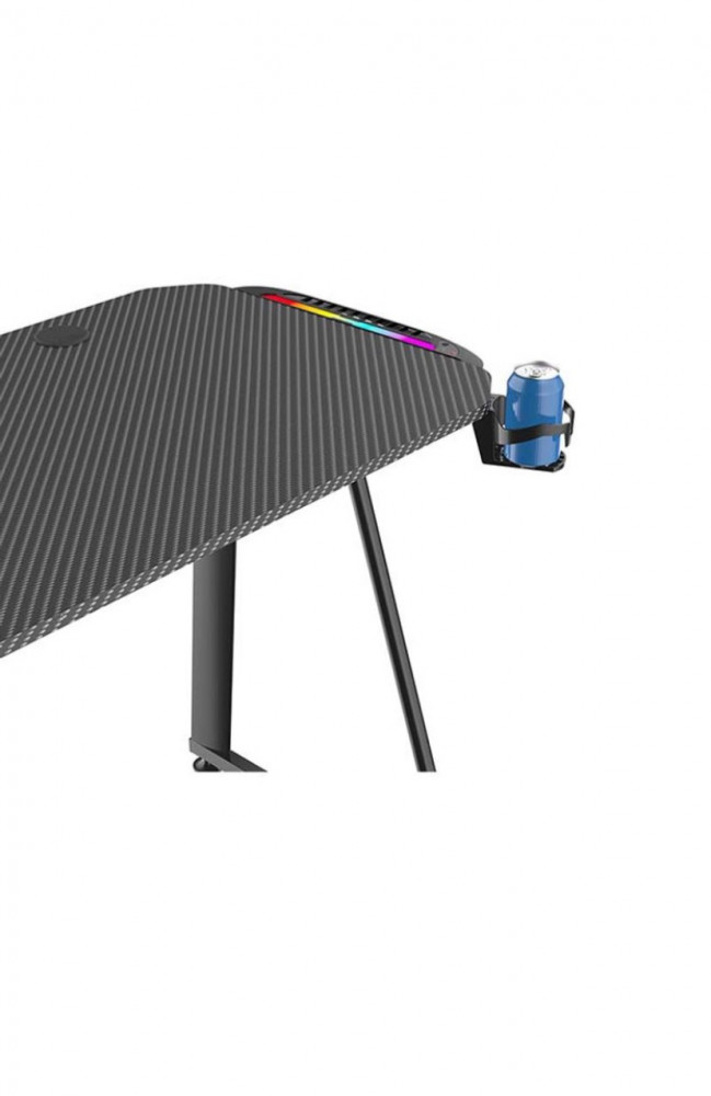 طاولة احترافية للألعاب بإضاءة متعددة الألوان RGB مقاس 153 سم