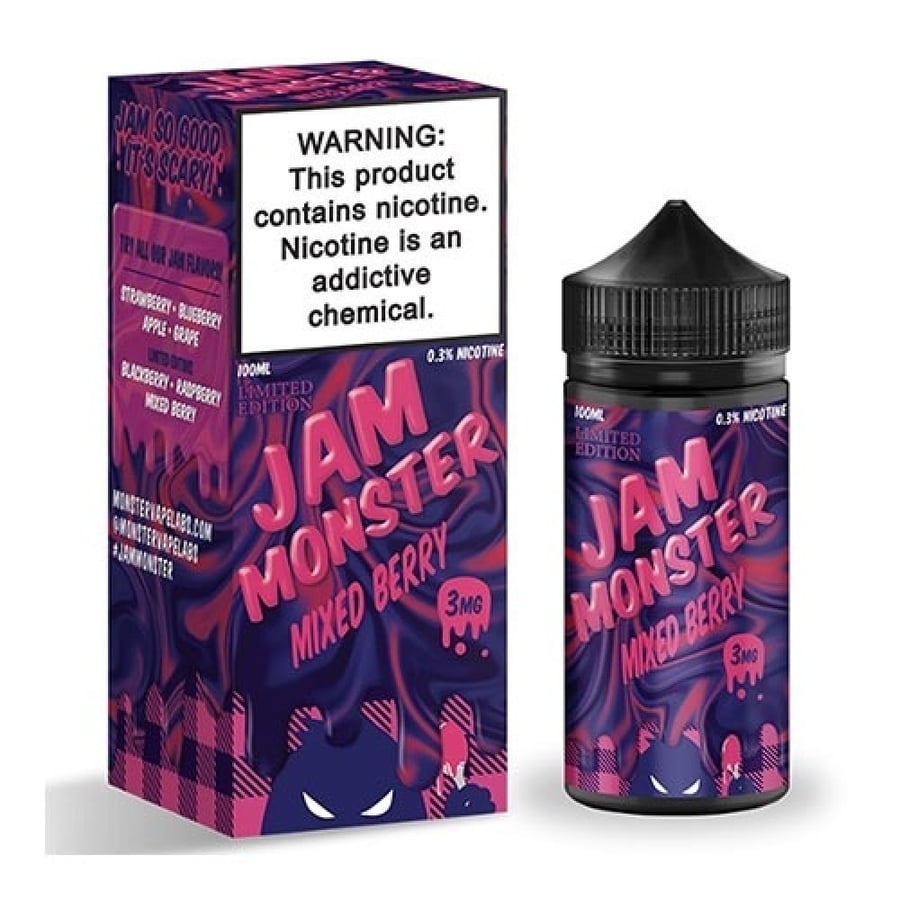 نكهة جام مونستر مربى مكس بيري JAM MONSTER MIXED BERRY