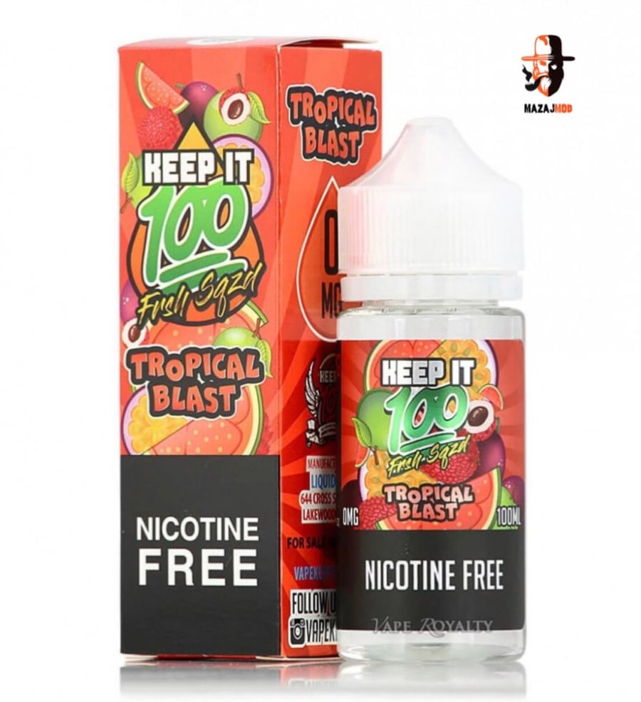 نكهة فيب كيب ات تروبيكال بلاست فواكه استوائية - KEEP IT 100 Tropical Blast - 100ML Keep It-100