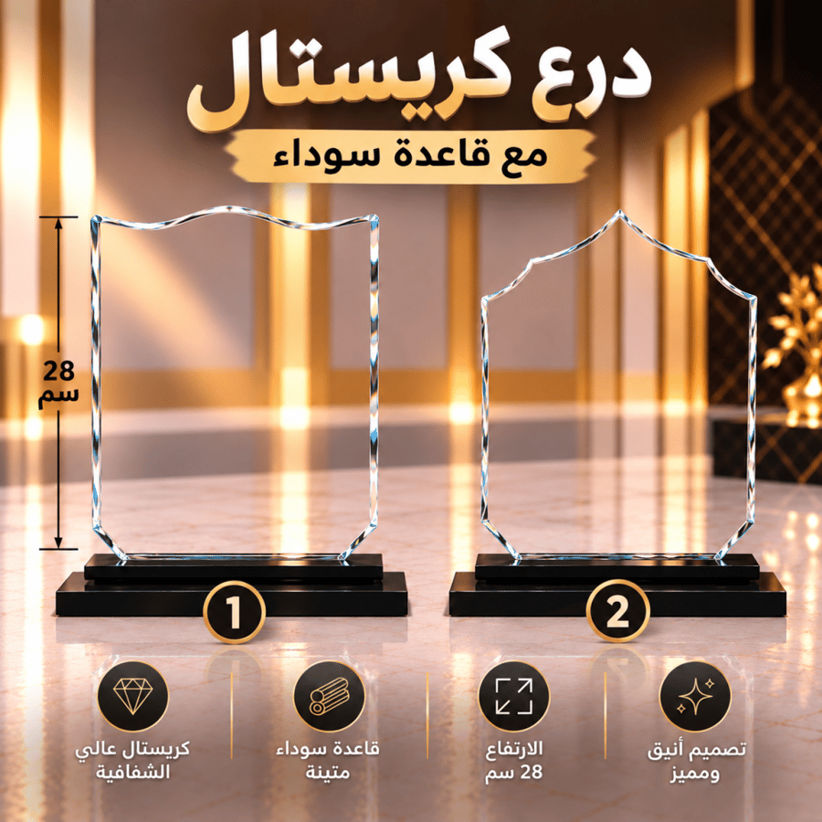 دروع كريستال