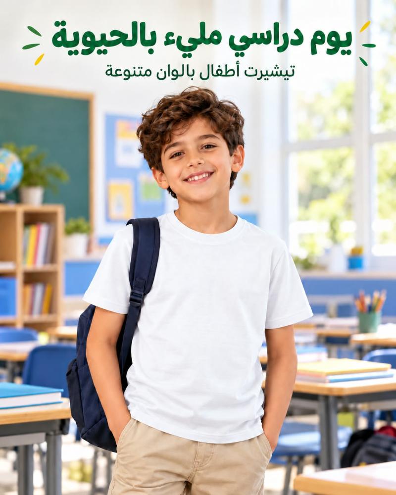 تيشيرت أطفال