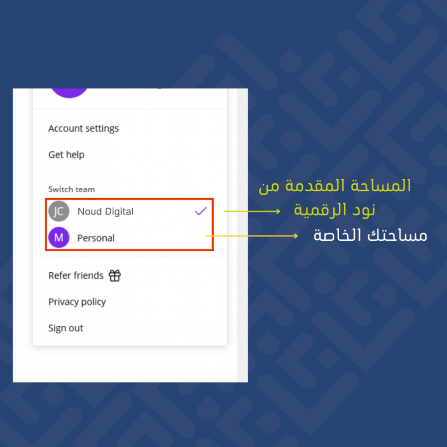 اشتراك كانفا canva