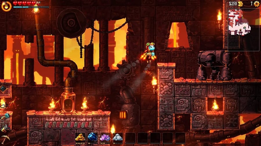 ستيم وورلد ديق 2 نينتيندو سويتش  - Steamworld Dig2-Nintendo Switch