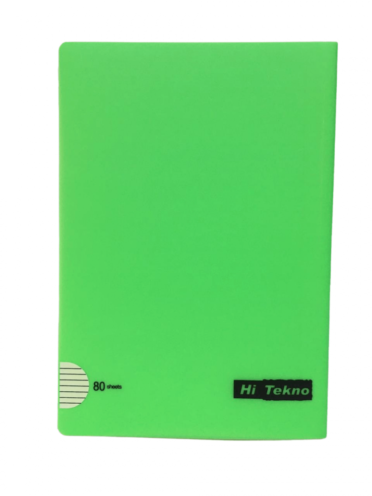 Arabic-Ruled Notebooks, Plain, 80 Sheets, A5, 9 Colours (Each)