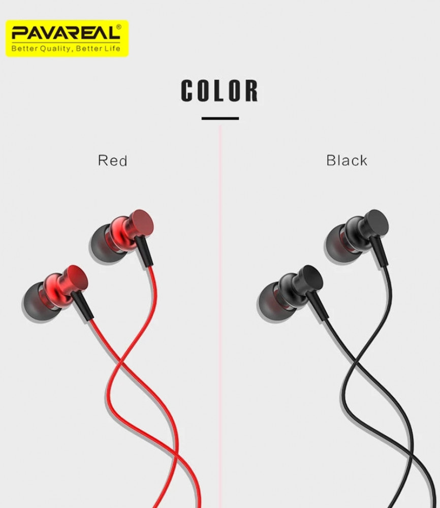 Pavareal Wired Earphone PA-E09