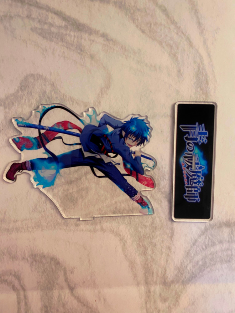 blue exorcist figure
