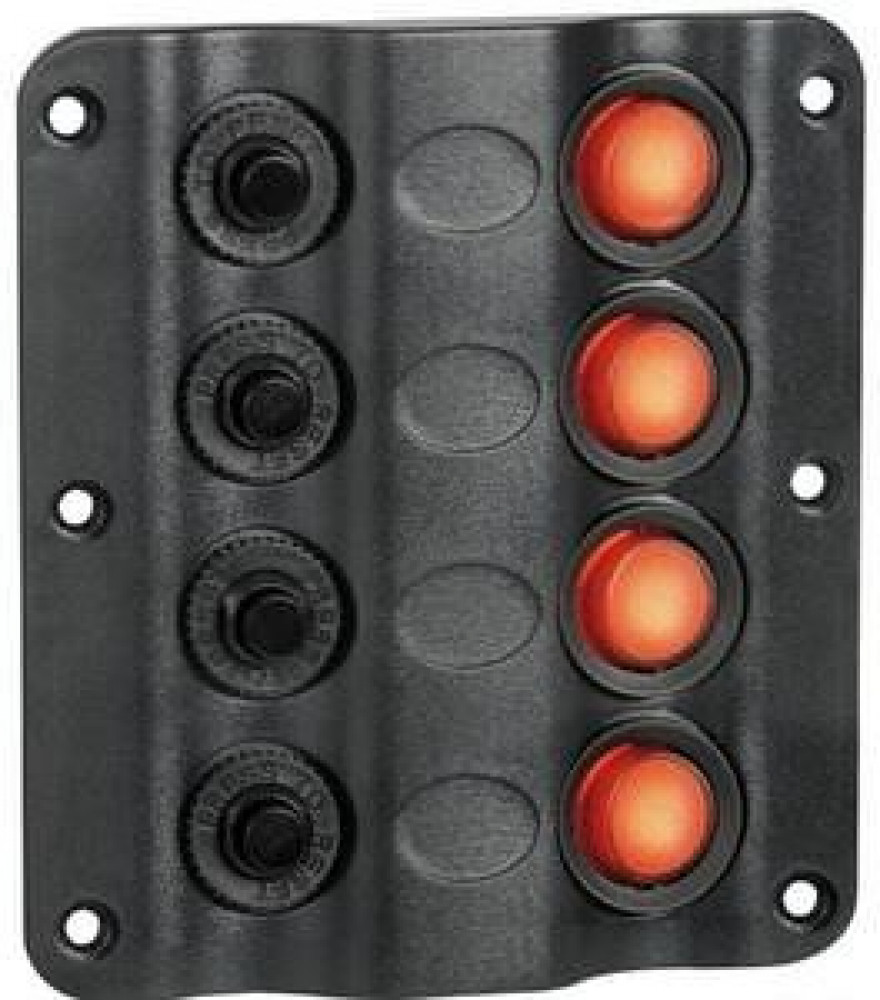 لوحة مفاتيح عدد 4 LED شركة A.F.M موديل BF241 مقاس الطول 11سم x العرض 10سم