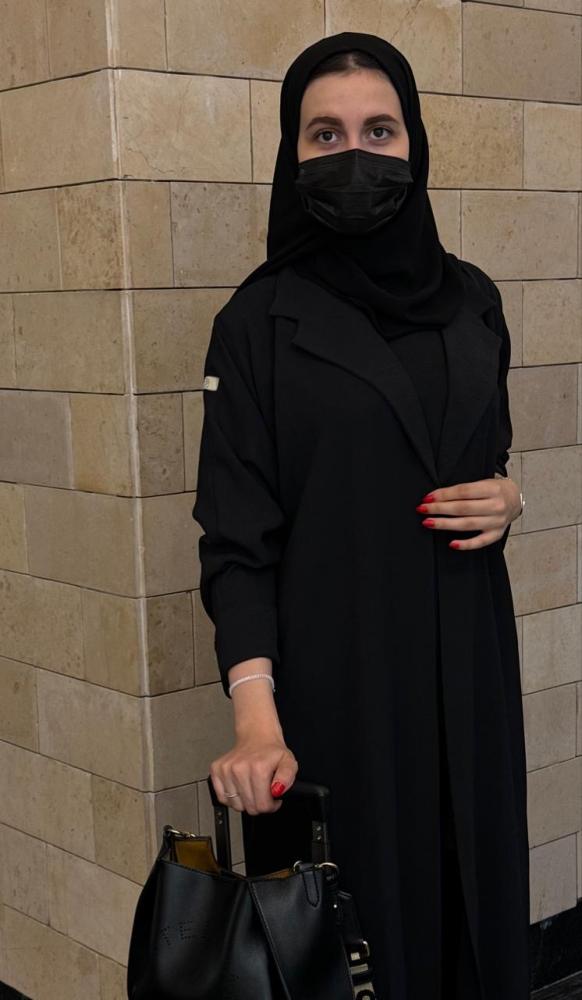عبايه سفر أسود