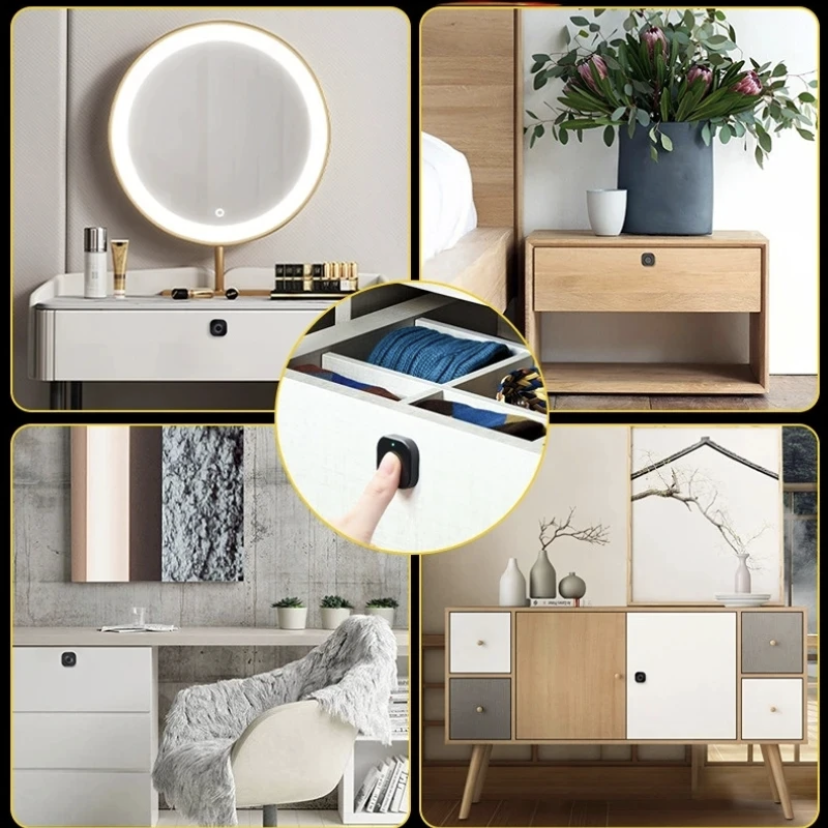 قفل دولاب ذكي بالبصمة