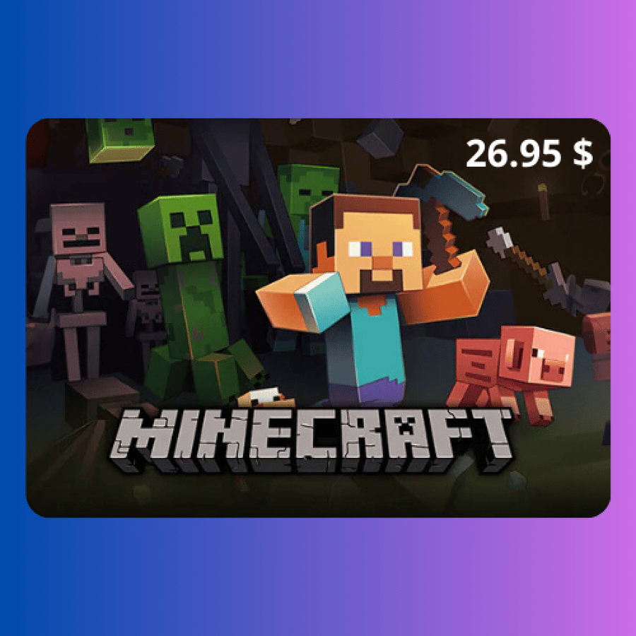 بطاقة اشتراك ماين كرافت 26.95 دولار