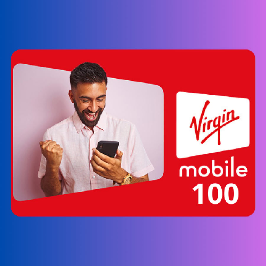 شحن فيرجن موبايل 100