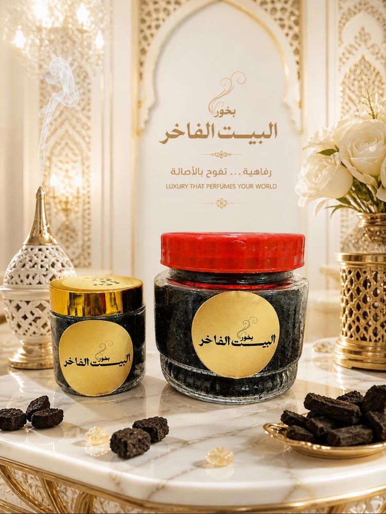بخور البيت الفاخر الحجم  الصغير  60 جرام