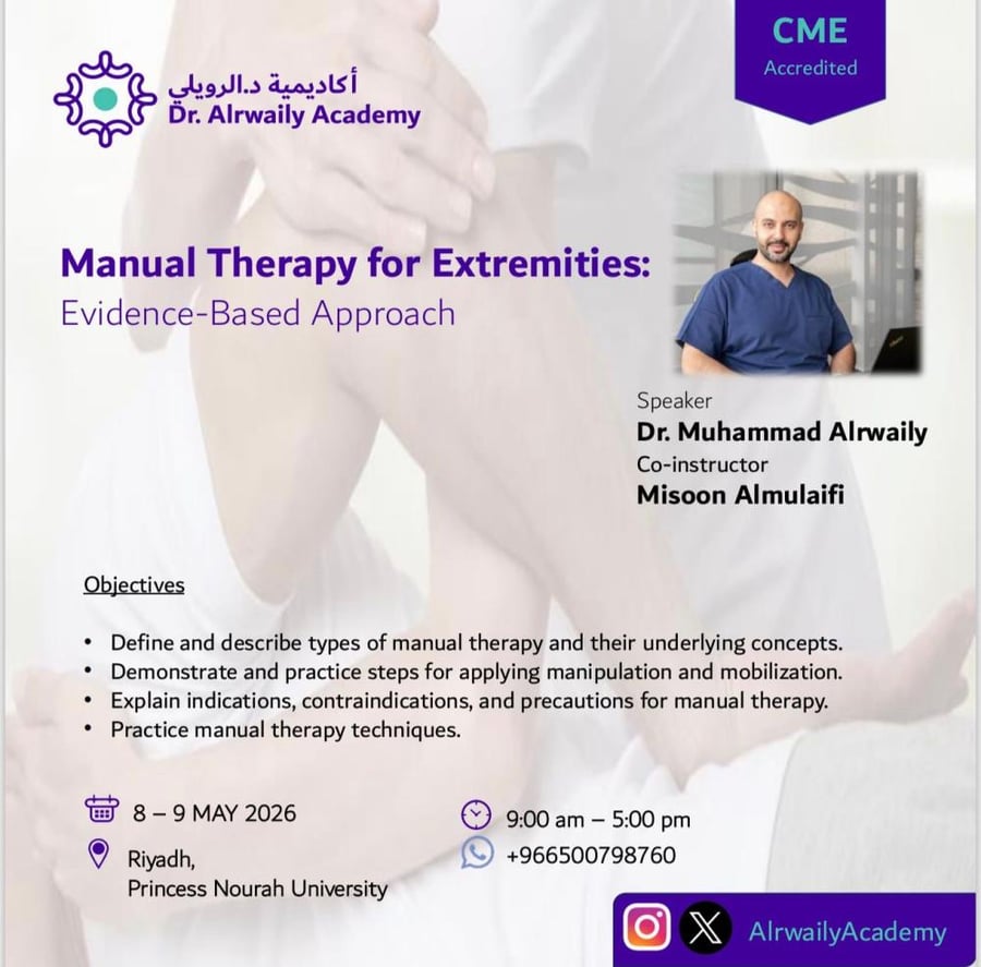 Manual Therapy for Extremities - May
