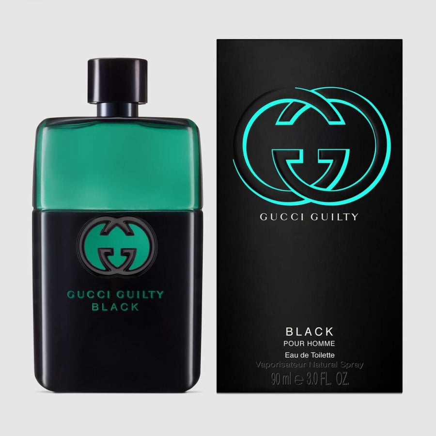 عطر قوتشي جيلتي بلاك او دو تواليت للرجال90مل