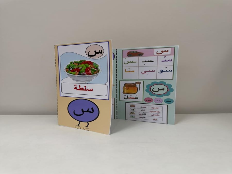 مطوية لغتي حرف السين